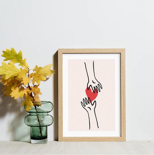 Affiche A4 Amour Atelier Yuzu