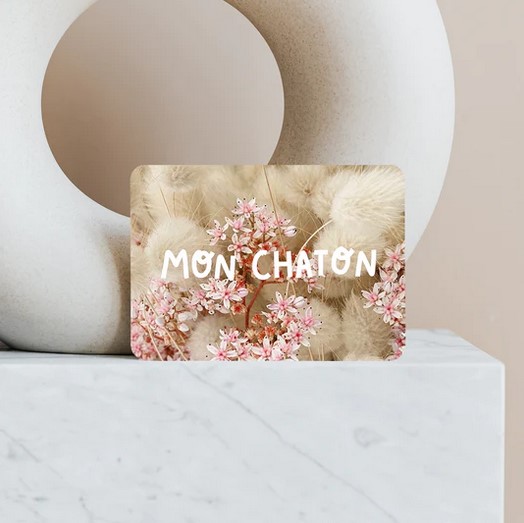 Carte Mon Chaton Atelier Yuzu