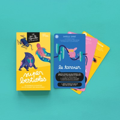 Super Bestioles Le jeu de 7 familles Minus