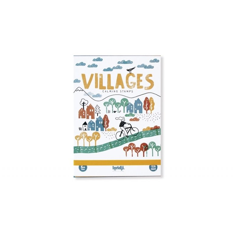 Calming Stamps Villages Londji
