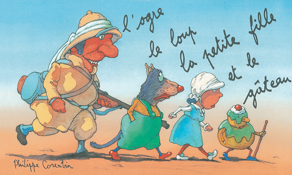 L'Ogre, le loup, la petite fille...