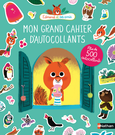 Edmond et ses amis Mon grand cahier d'autocollants