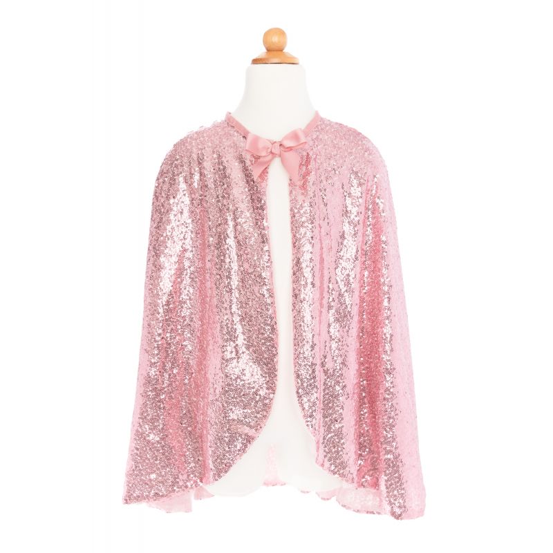Precious Pink Sequins Cape 4-6 ans