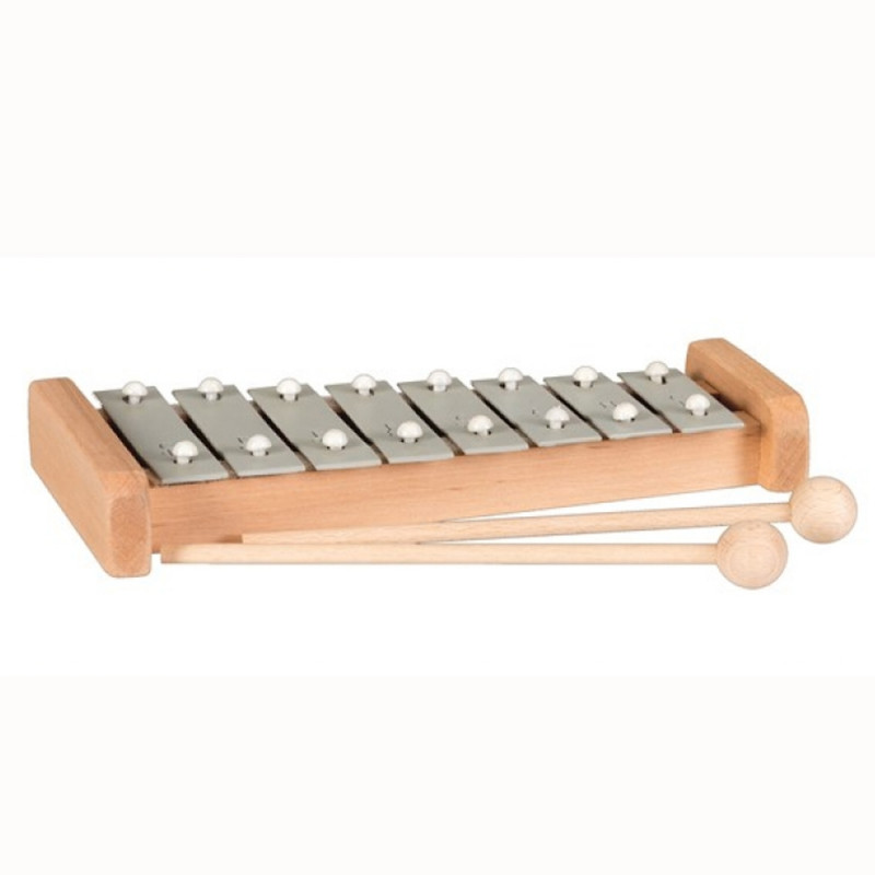 Xylophone métallique 8 notes