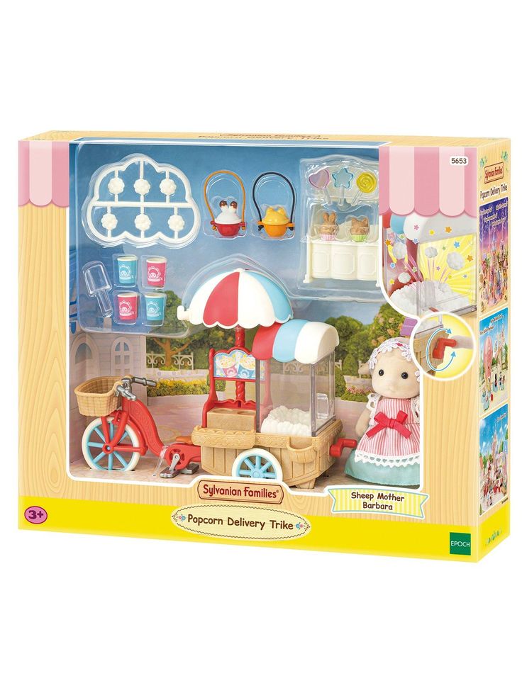 Popcorn Delivery Trike Sylvanian Mouton