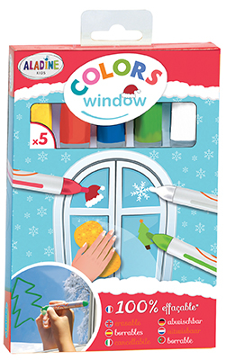 Color Window Noël Aladine
