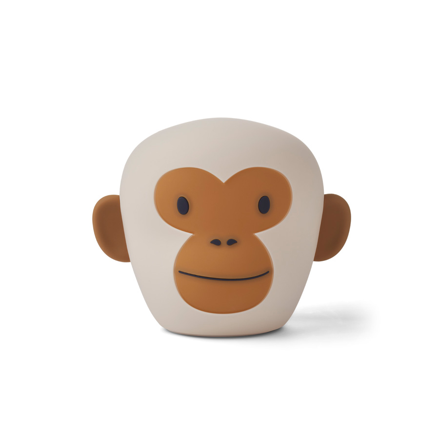 Winston Night Light Monkey Golden Caramel Liewood