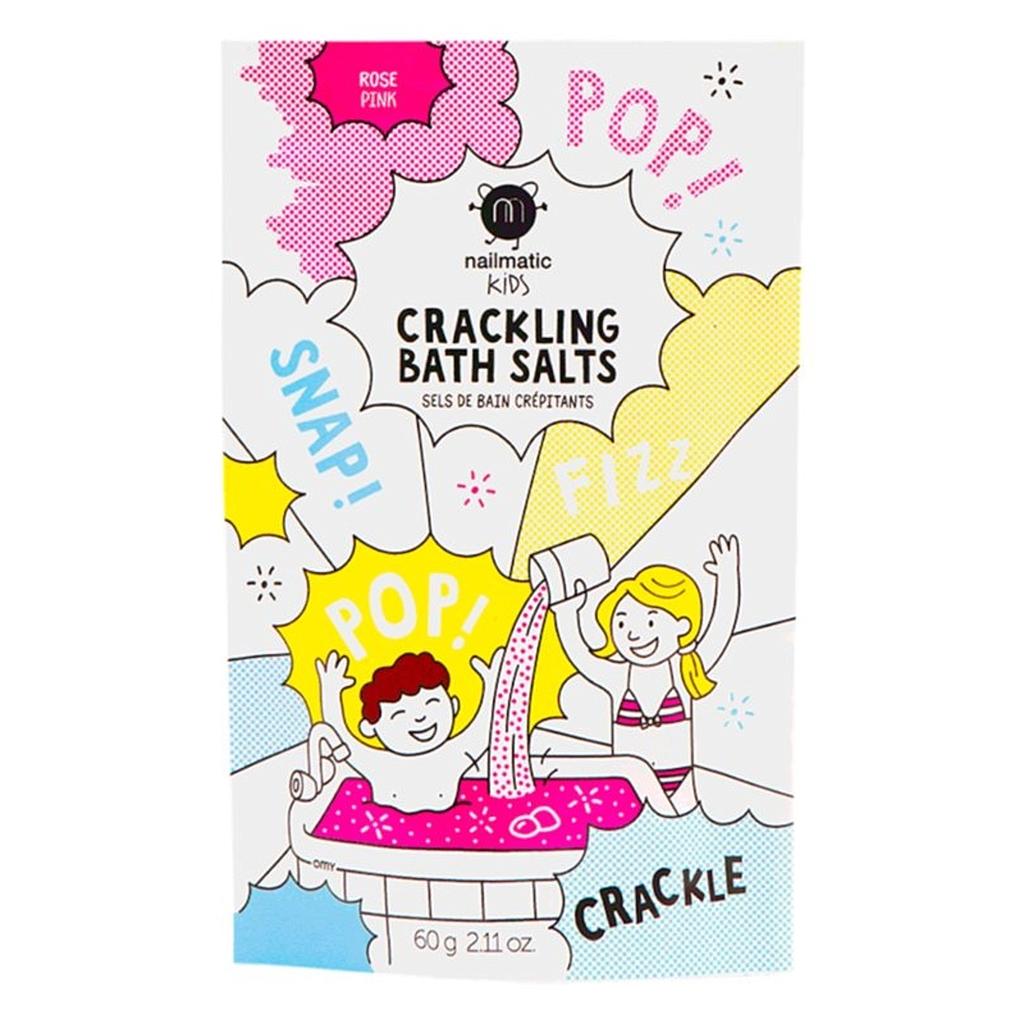 Sels de bain crépitants Rose Nailmatic
