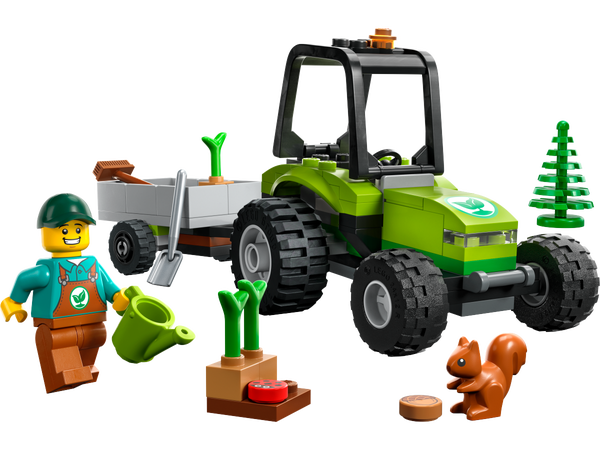 Le tracteur forestier Lego