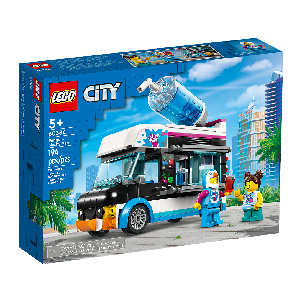 Le camion à granités du pingouin