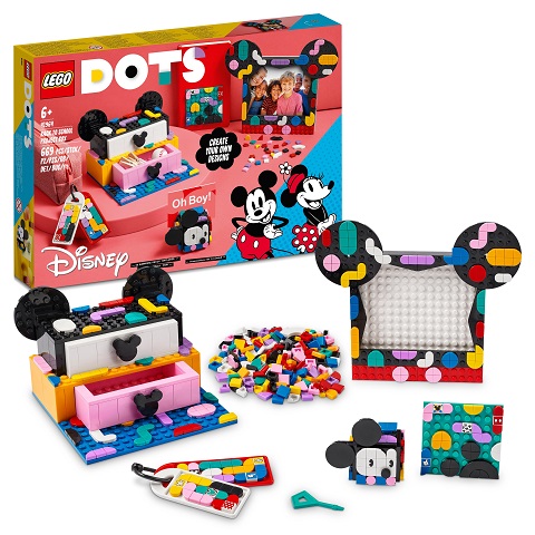 Boîte créative La rentrée Mickey Mouse et Minnie Mouse
