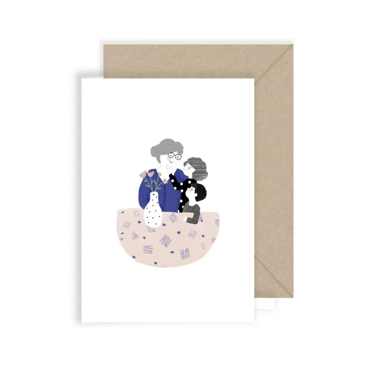 Carte Double Mamie D'amour My Lovely Thing