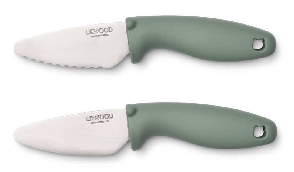 Perry cutting knife set Faune Green Liewood