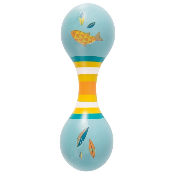 Maracas double bleue Le Voyage d'Olga