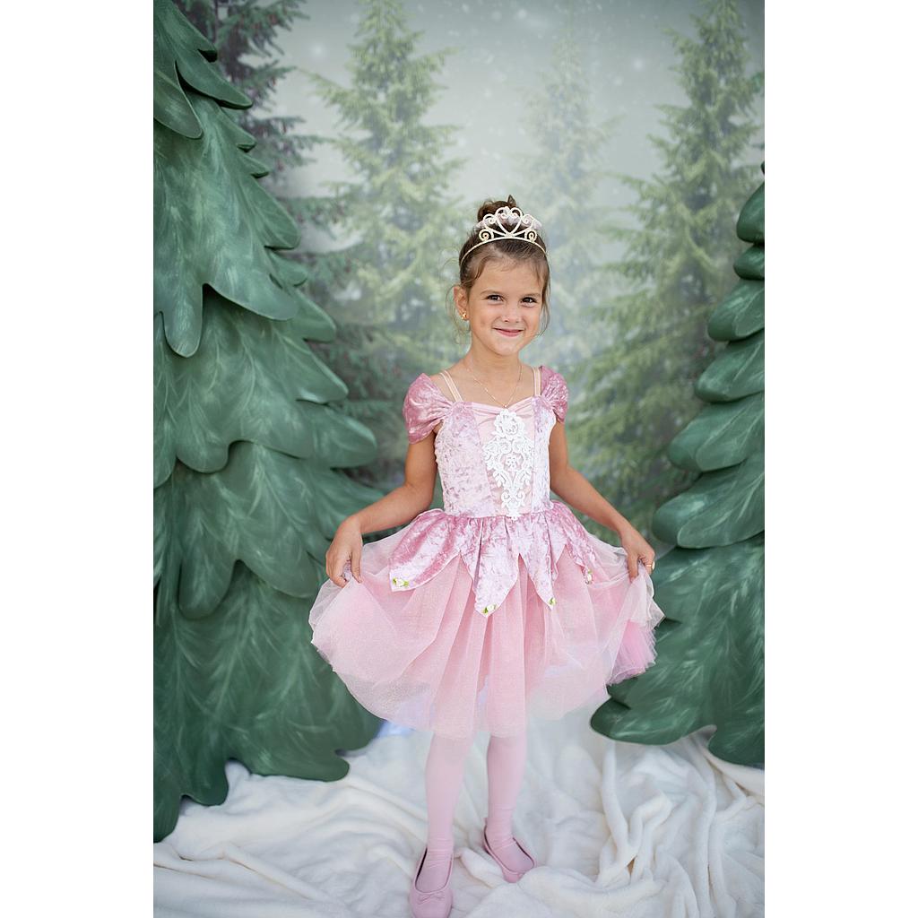 Robe de ballerine Vieux rose 7-8 ans
