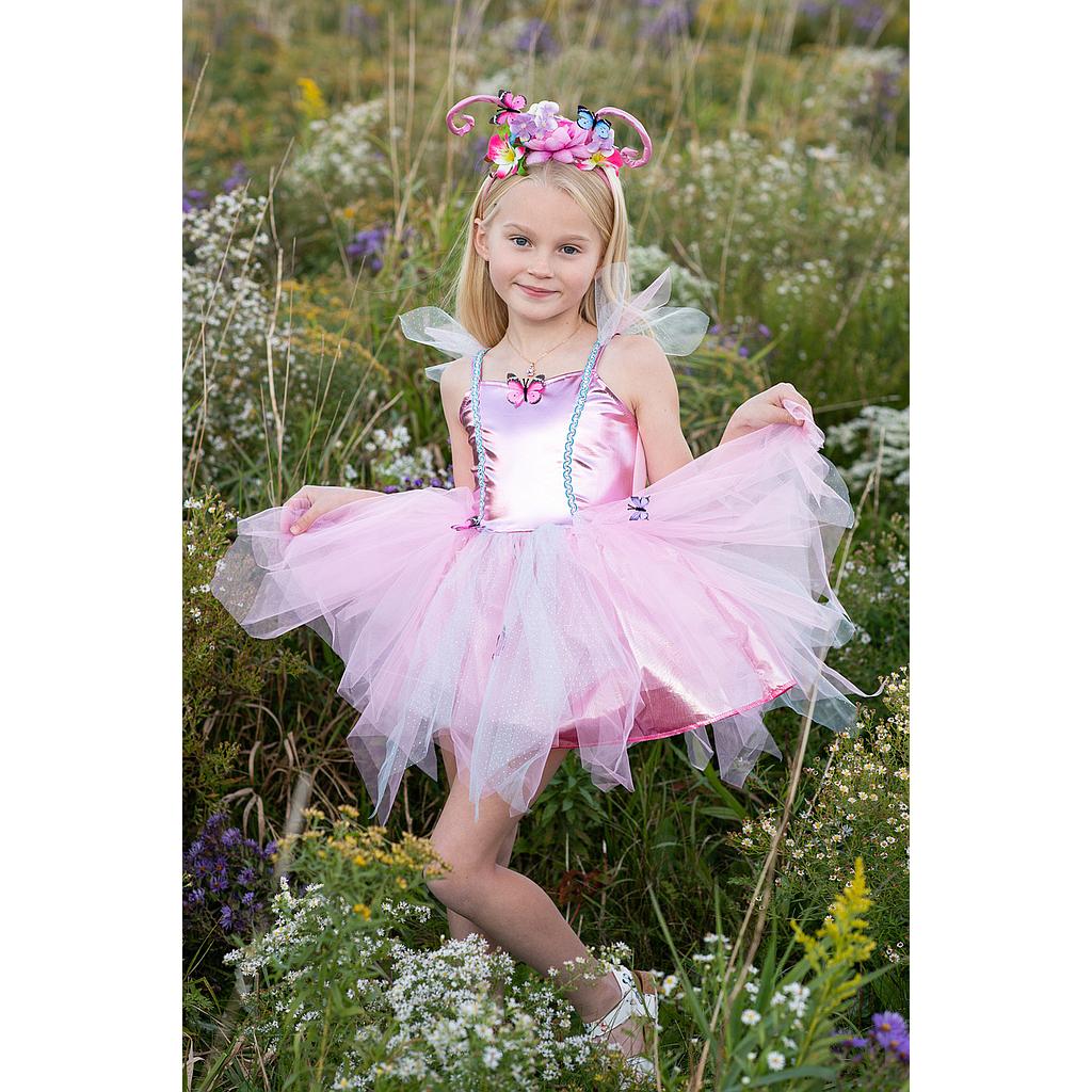 Robe de papillon avec une coiffe 5-6 ans