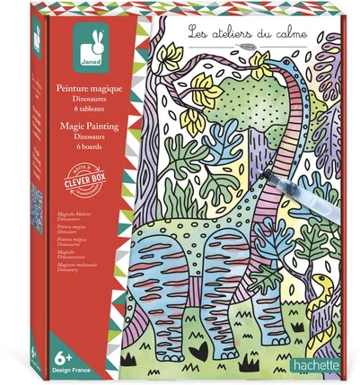 Peinture magique Dinosaures