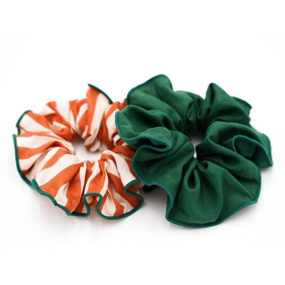Hair Scrunchie Set of 2 Stripes Atlas Tierra