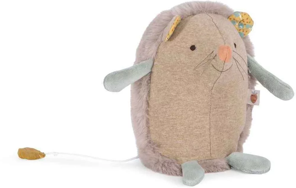 Hérisson musical Trois petits lapins Moulin Roty
