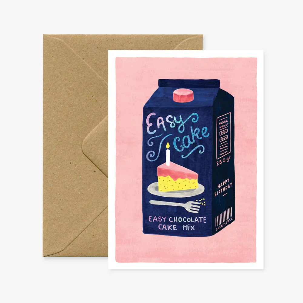 Carte Holographic Easy Cake All the ways
