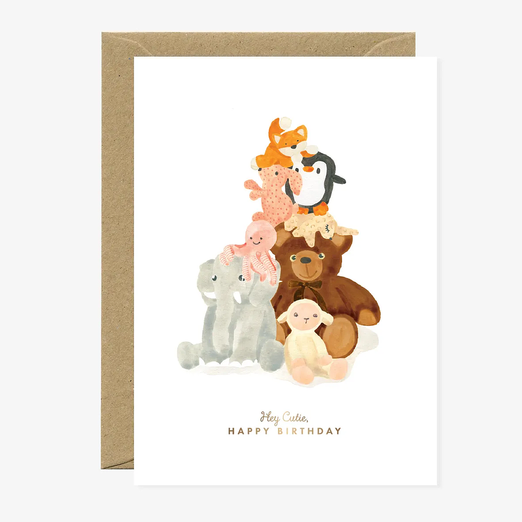 Carte Happy Birthday Doudou All the ways