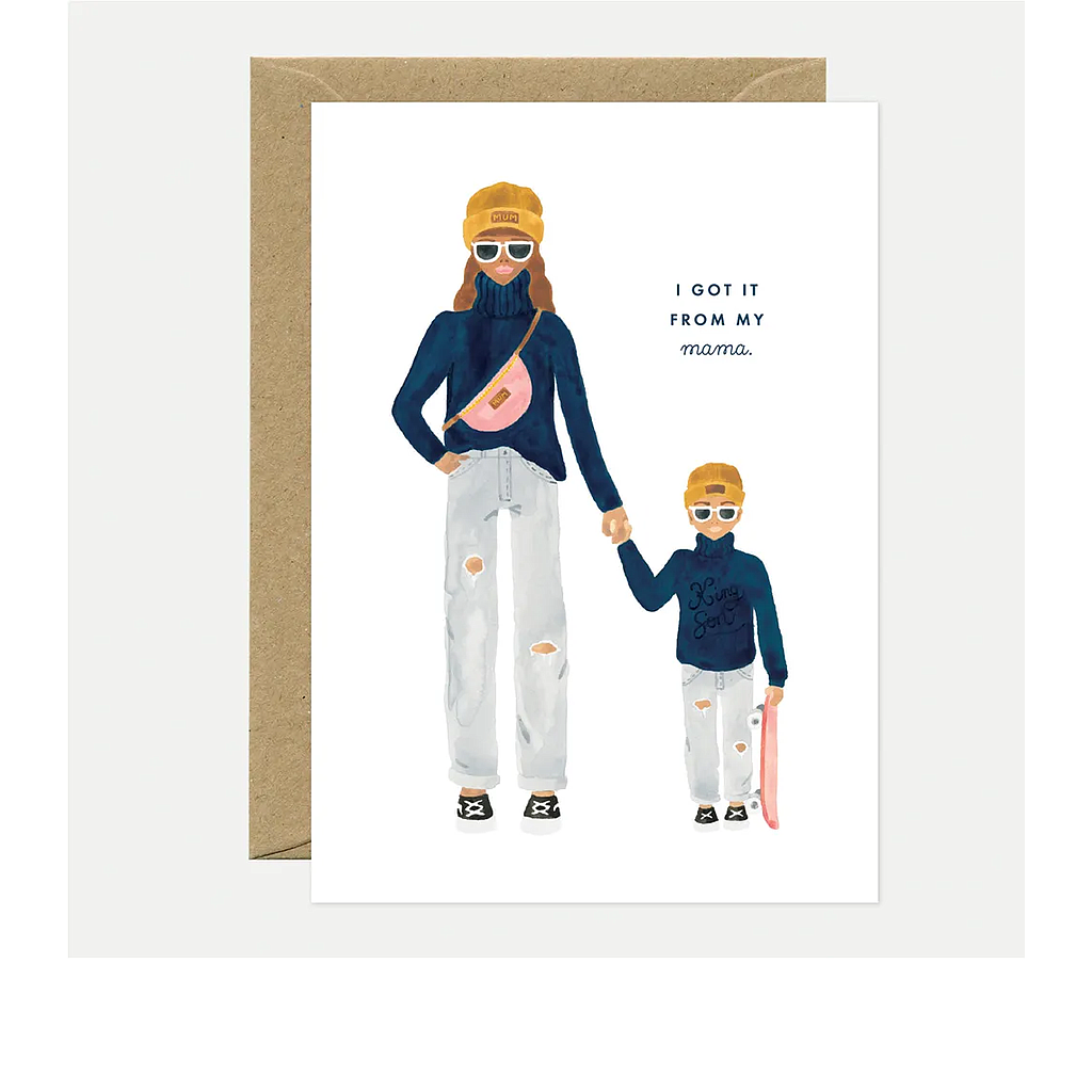 Carte Mama son All the ways