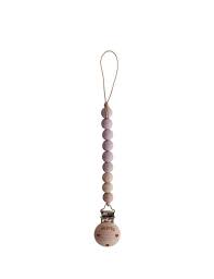 Pacifier Clip Eva Mauve Mushie