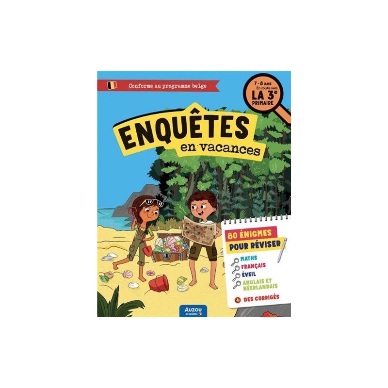 Enquêtes en vacances (en route vers la 3ème primaire)