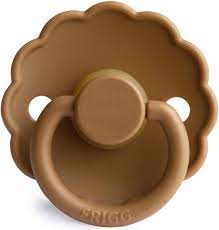 Tétine Latex Daisy Cappuccino Frigg Taille 2 (6 - 18 mois)