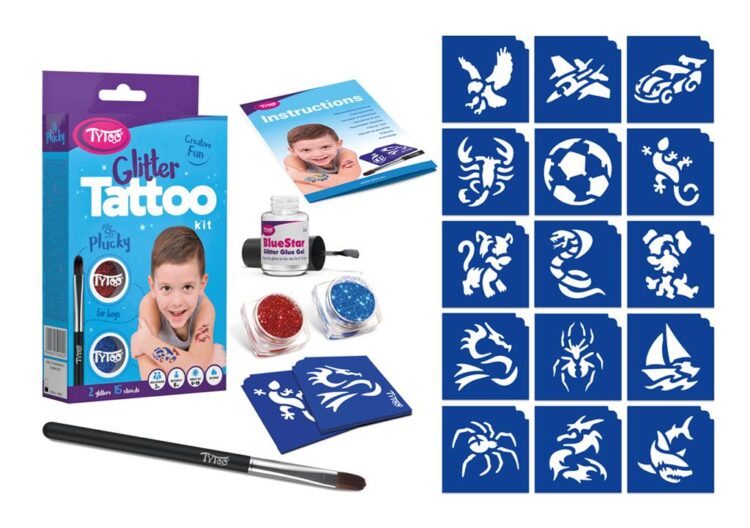 Glitter Tattoo Plucky