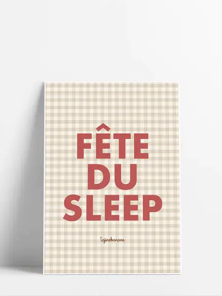 La mini affiche Forest - Tajinebanane