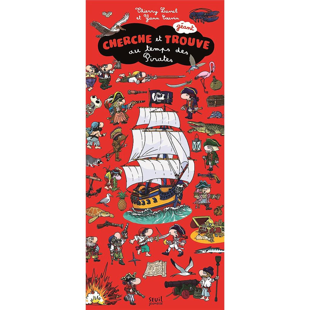 Cherche et trouve géant au temps des Pirates