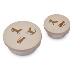 Fiby Snack Box Set Leopard Liewood