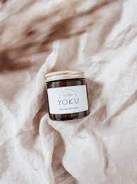 Bougie ambrée 120 ml Yoku (senteur aléatoire)