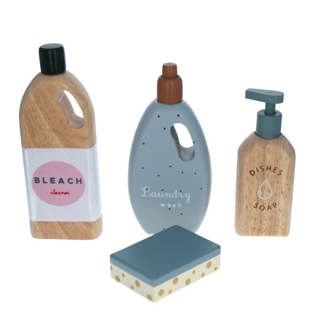 Kit de nettoyage en bois Mercredi et Patati