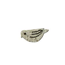 Broche oiseau gold