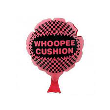 Coussin péteur rose