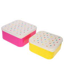 Lunch box coeur x2