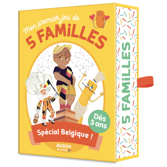 Mon jeu de 5 familles Spécial Belgique