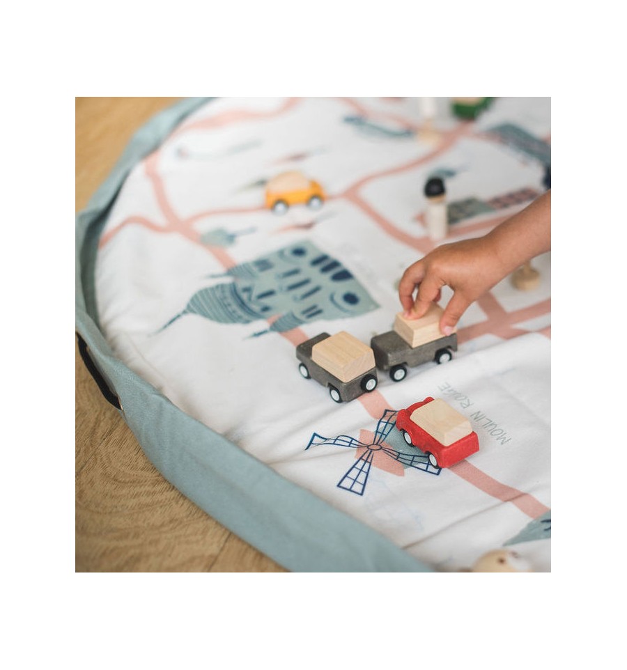 Sac de rangement pour jouets Paris Map Play & Go