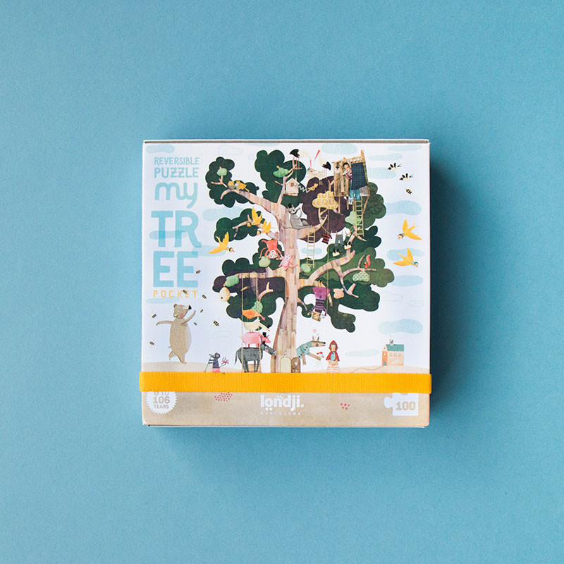 My Tree Pocket Puzzle 100 pcs Londji