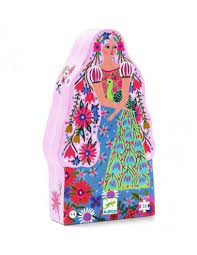 Puzzle La princesse et son paon 36 pcs Djeco