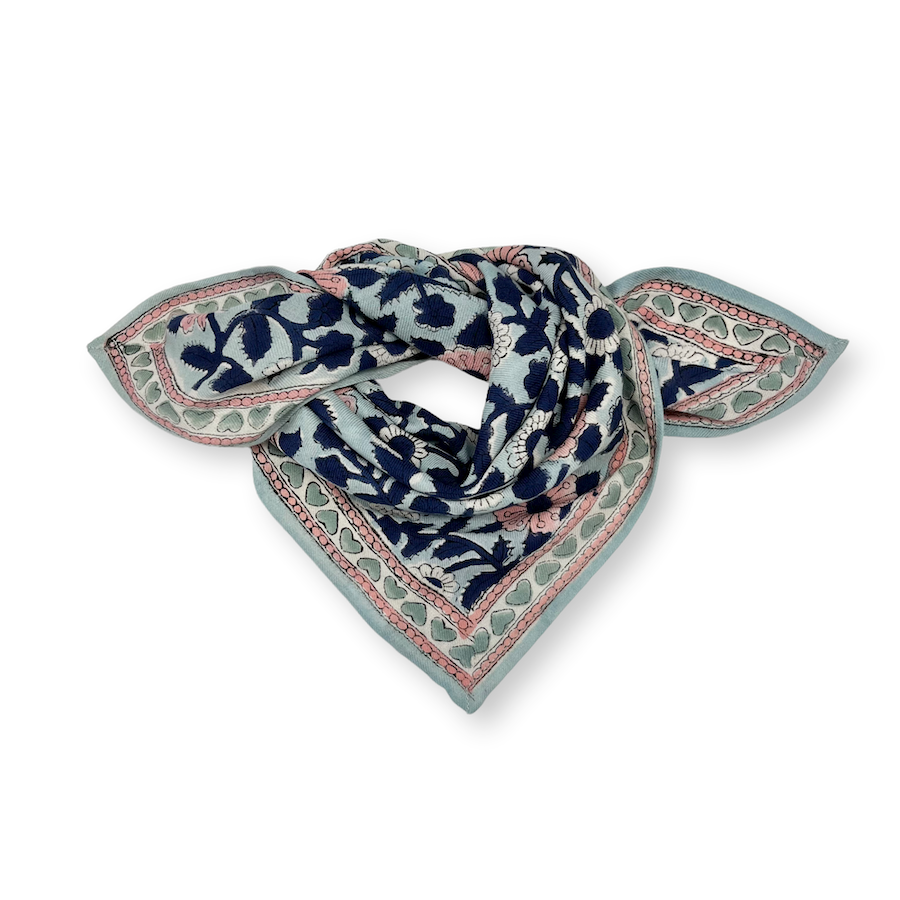 Small Foulard Manika Coeur Glacier Apaches Collections