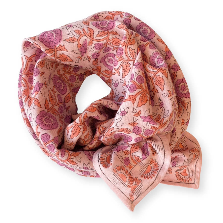 Big Foulard Latika Soleil Bonbon Apaches Collections