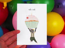 Carte Make a wish Studio Bertha