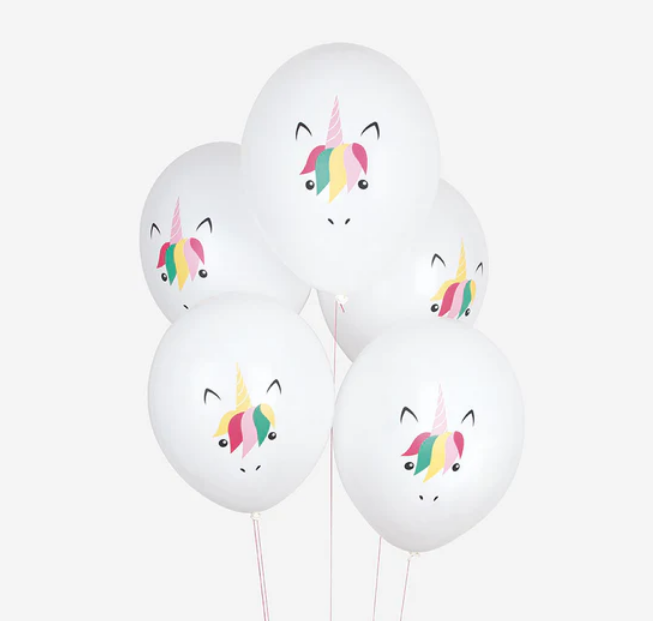 5 ballons Licornes UnicornsMy Little Day