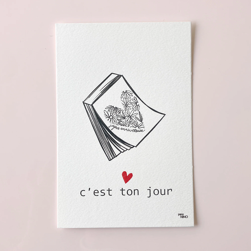 Carte postale C'est ton jour