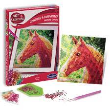 Canevas à diamanter Cheval