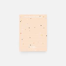 Bloc Notes Confettis Papier Graphique