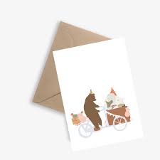 Carte Party Papier Graphique